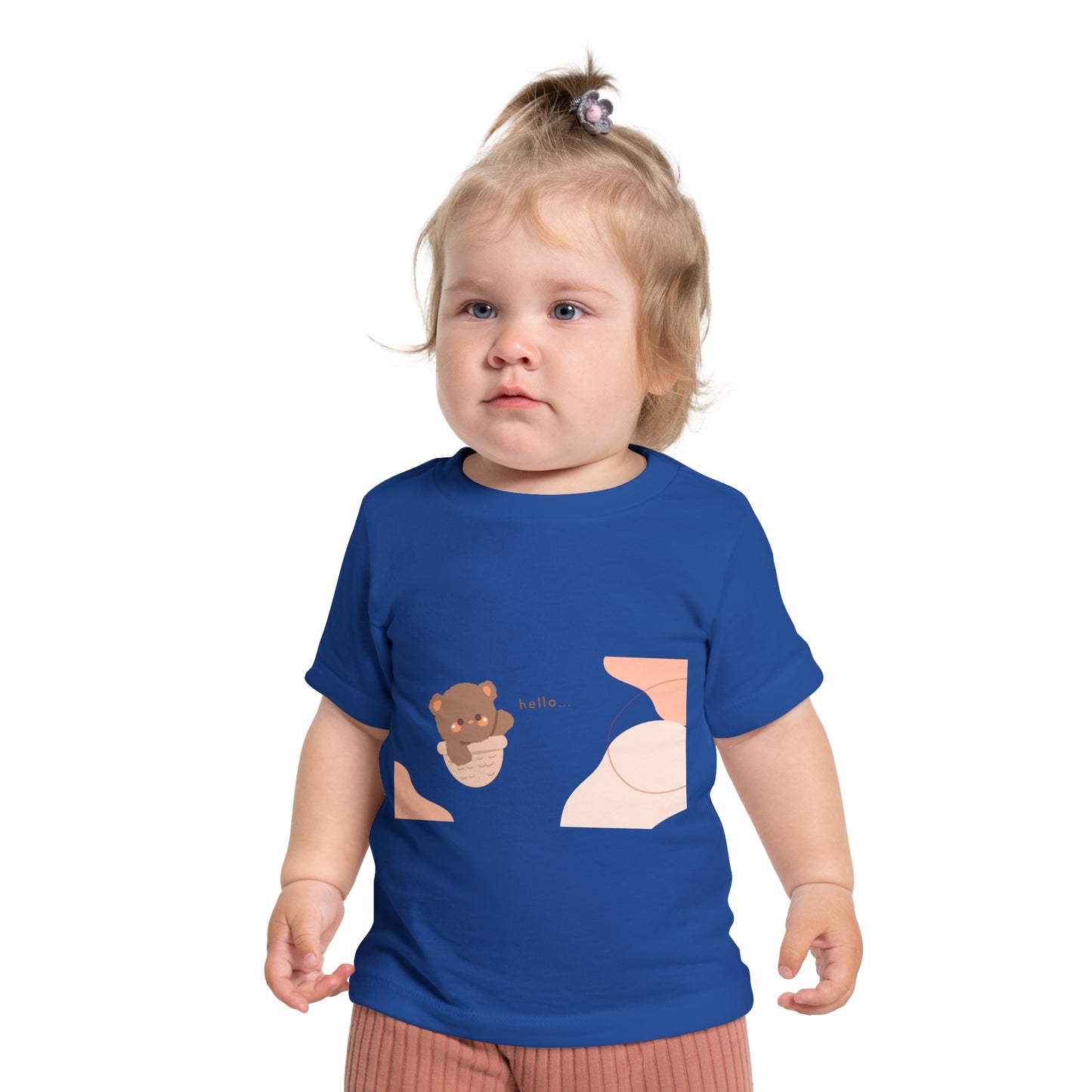 Cute Baby T-Shirt with Bear Design