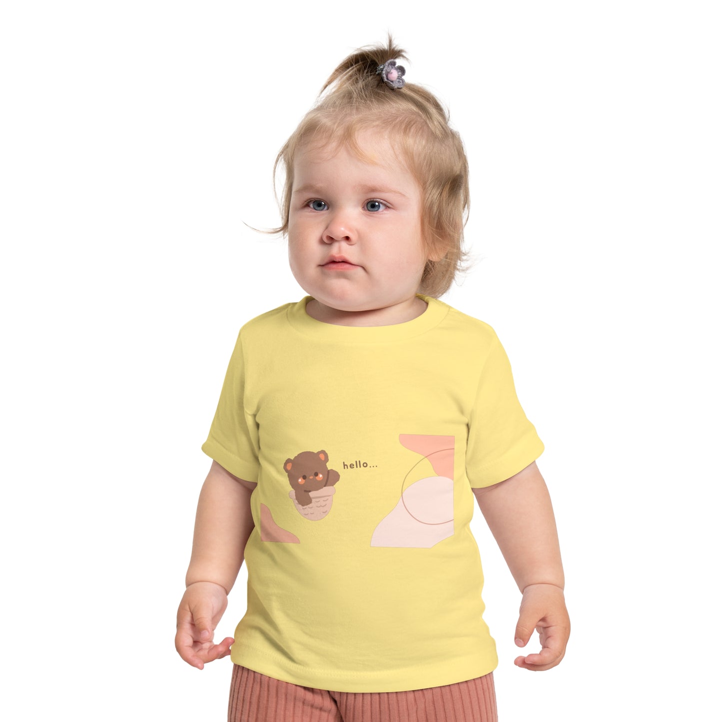 Cute Baby T-Shirt with Bear Design