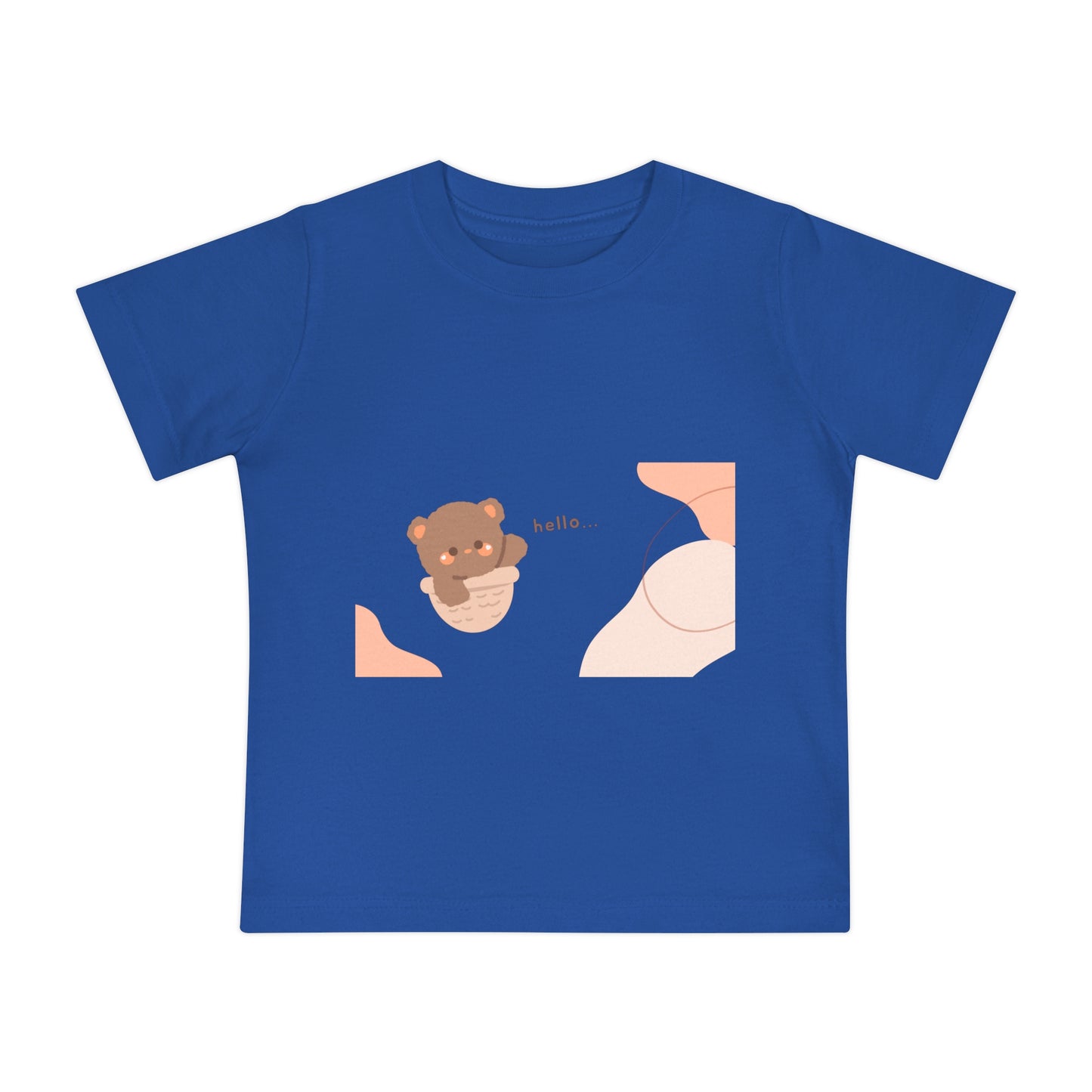 Cute Baby T-Shirt with Bear Design