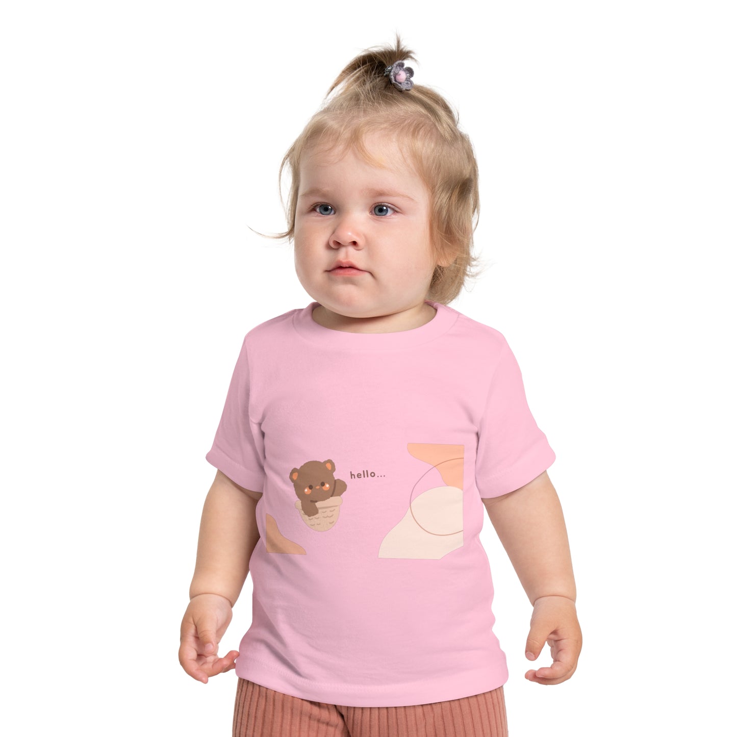 Cute Baby T-Shirt with Bear Design