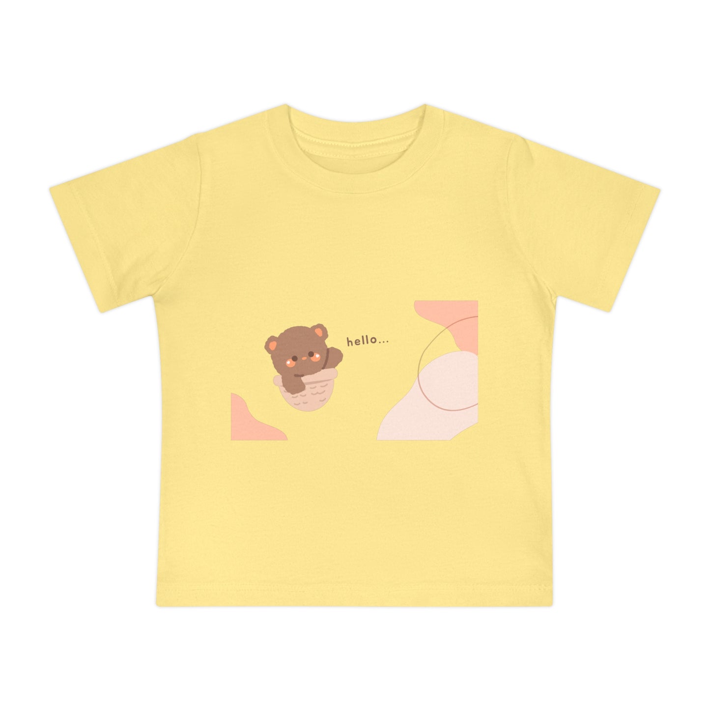 Cute Baby T-Shirt with Bear Design