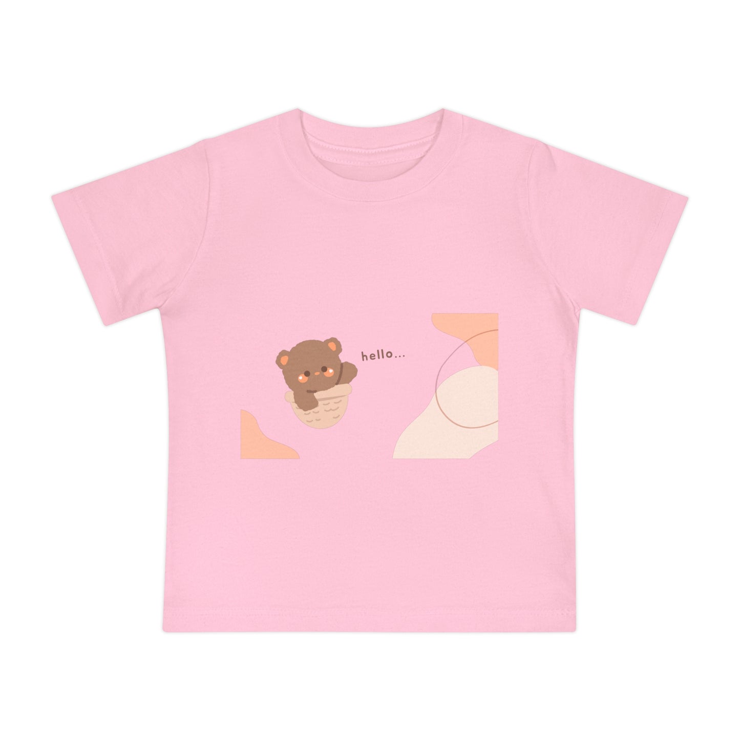 Cute Baby T-Shirt with Bear Design